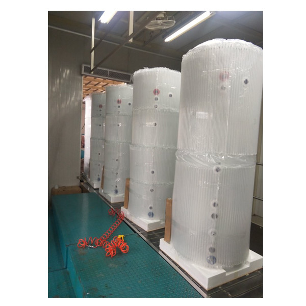 100 liter vertikale wateruitbreidingsdrukvat vir kommersiële gebruik 