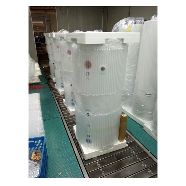 20g staander blou watertank in RO-stelsel / 6g 11g 20g vertikale drukwatertenk / metaalwatertenk vir filterstelsel 