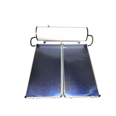 100L, 150L, 200L, 250L, 300L Vacuum Tube Heat Pipe Solar Thermal System Waterverwarmer met SUS304304-2b binnentenk (standaard)