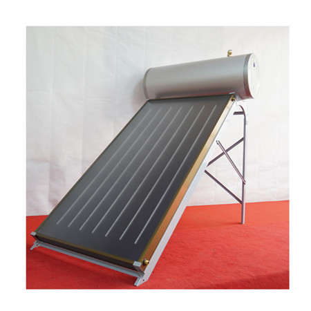 Sonkollektor + lugbron hittepomp hibriede waterverwarmingstelsel