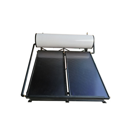 Gesplete warmwaterverwarmer met sonkrag en Solar Keymark