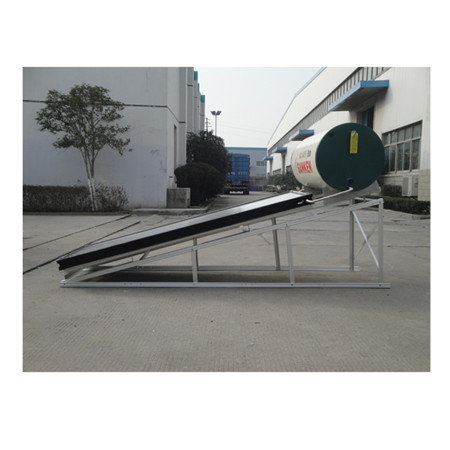 Solar Keymark goedgekeur plat plaatpaneel Solar Collector Solar Geyser E20 vir 5 mense